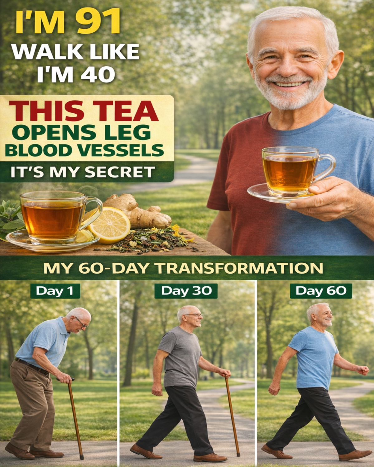 The #1 Drink That REGENERATES Your ARTERIES and ENDS Poor CIRCULATION for GOOD